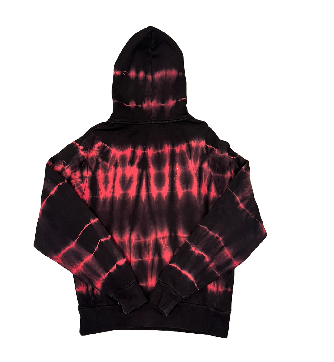 Von Dutch 'Tie Dye' Red Hoodie