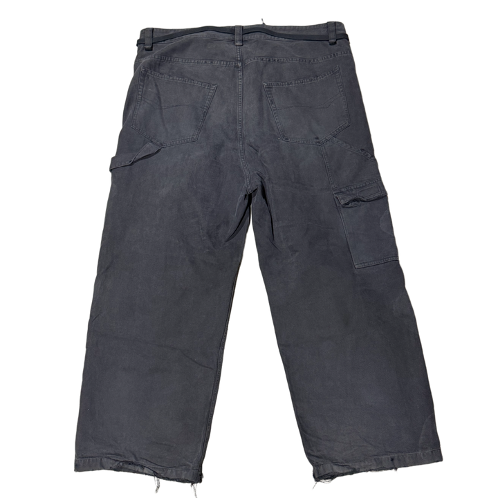 Balenciaga 'Black' Cut Up Cargo Pants