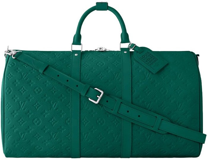 Louis Vuitton 'Boreno Green' Keepall 50