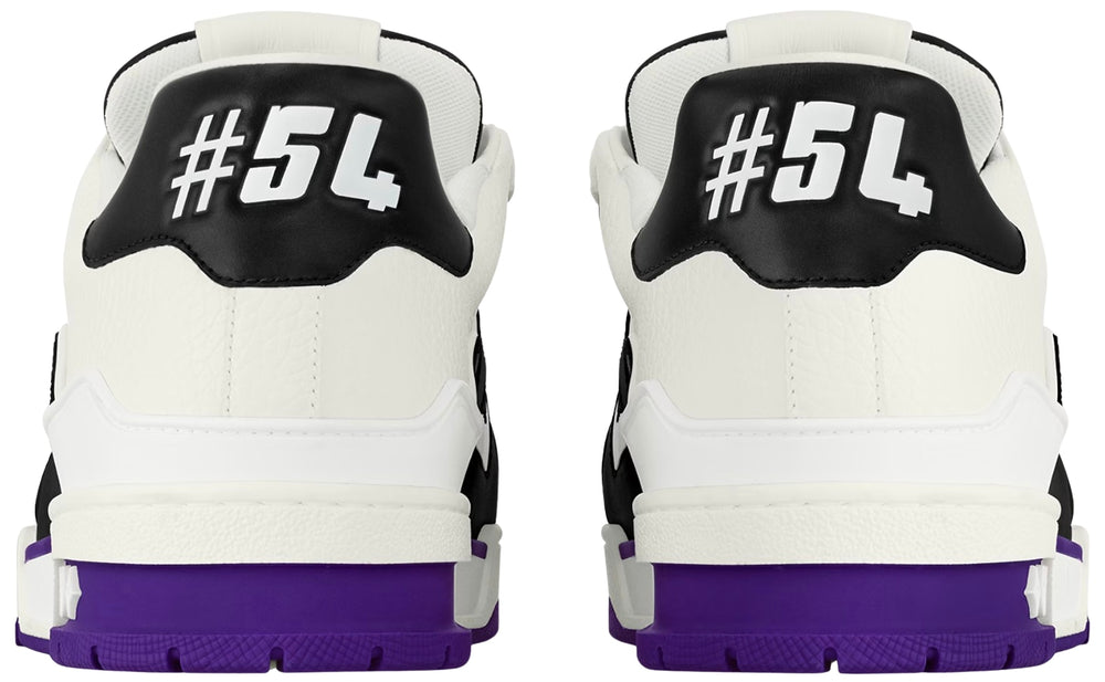 Louis Vuitton LV Trainer 'White/Black/Purple'