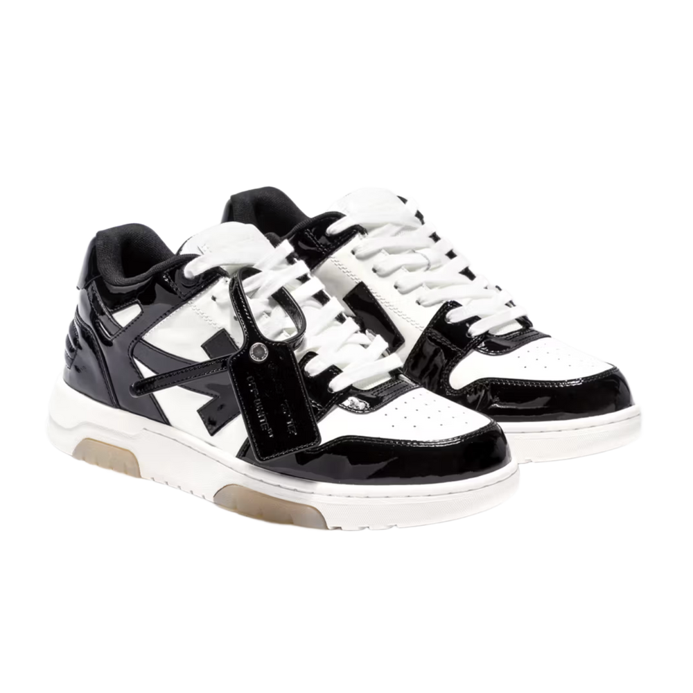 Off-White 'White' Out of Office Patent Leather Sneakers