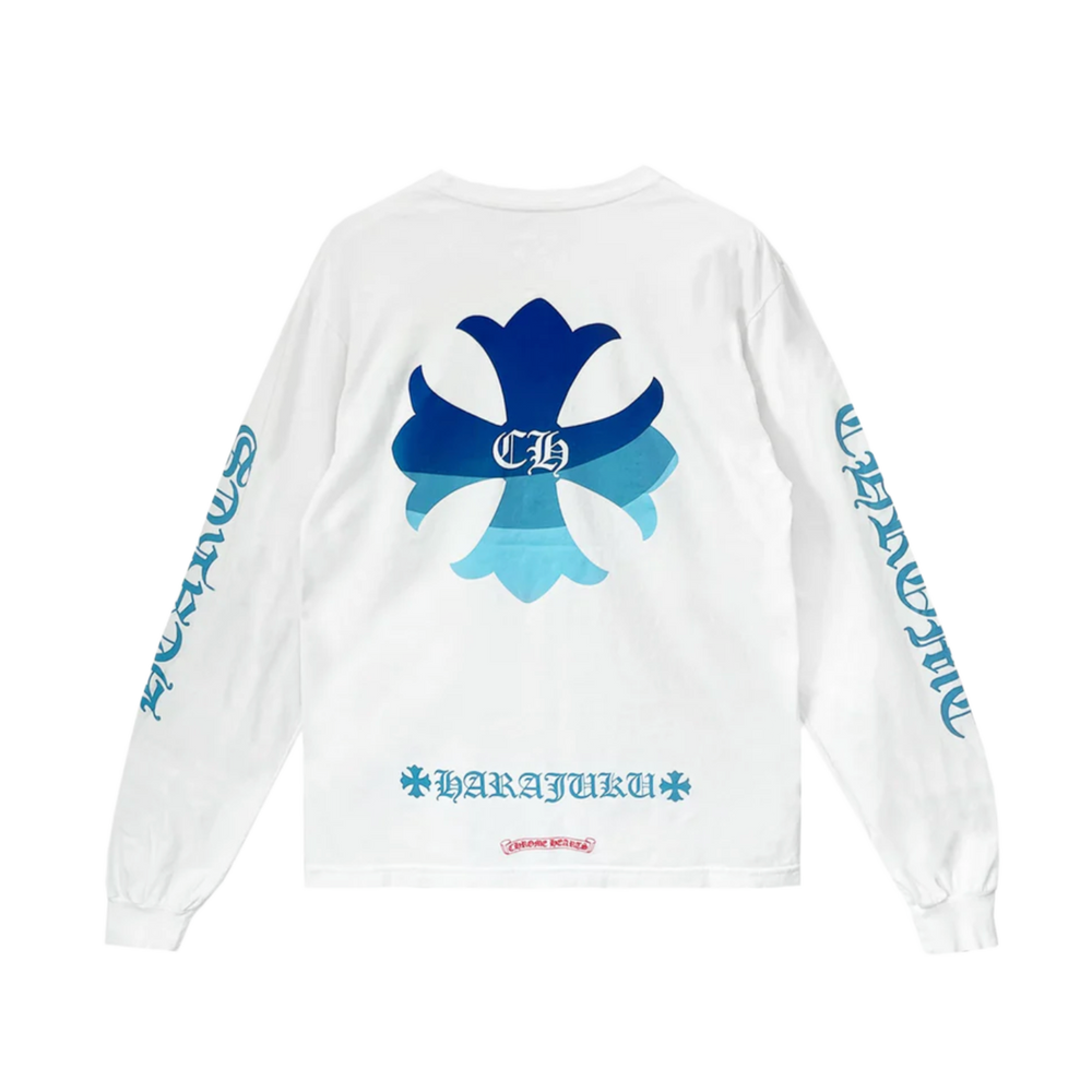 Chrome Hearts 'White' Harajuku Exclusive Longsleeve Tee
