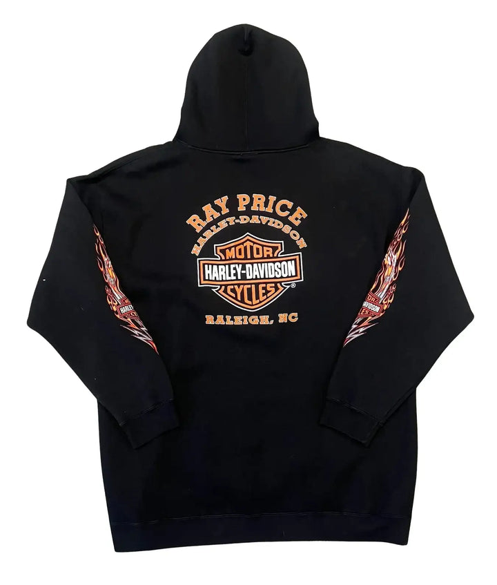 Harley Davidson 'Ray Price' Black Hoodie