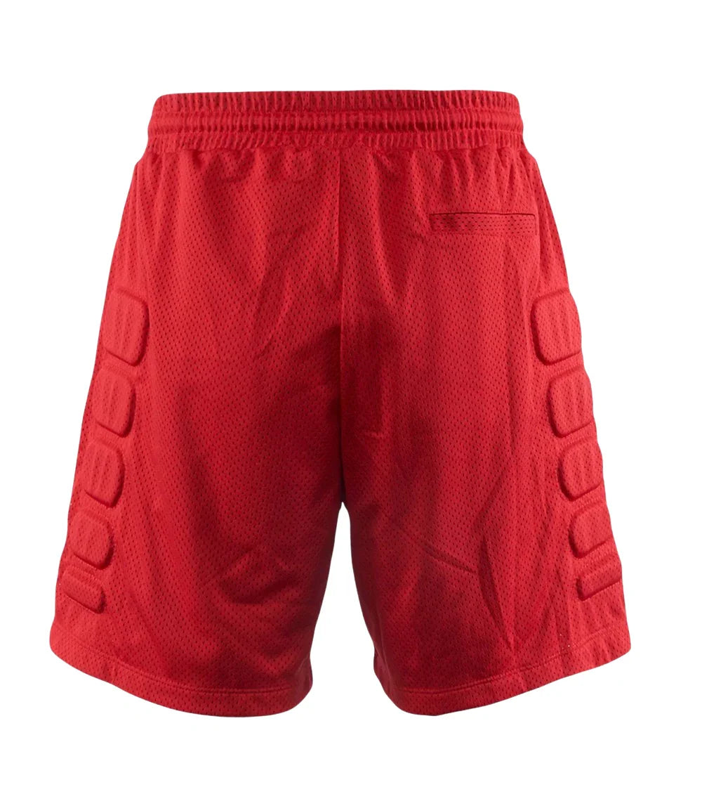 Satoshi Nakamoto 'Moto' Red Mesh Shorts