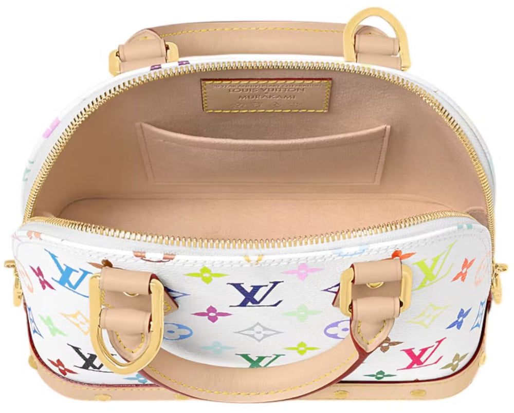 Louis Vuitton x Takashi Murakami Alma BB 'White'