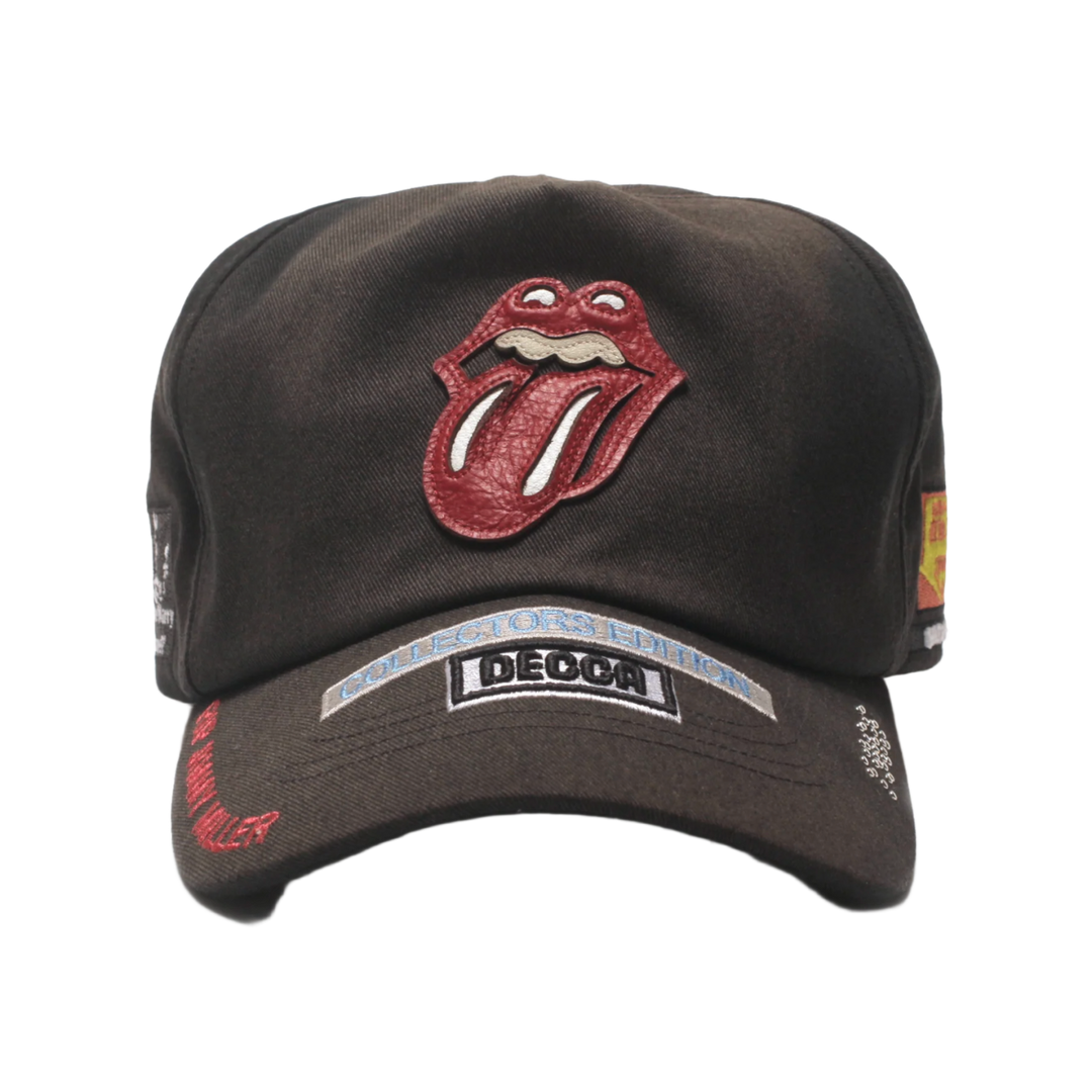 Paly Hollywood 'Rolling Stones' Black Logo Hat