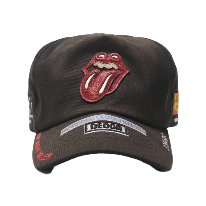 Paly Hollywood 'Rolling Stones' Black Logo Hat