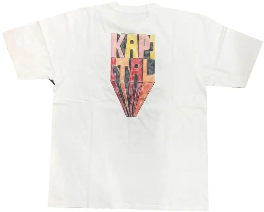 国内外ラッパーに超人気! KAPITAL Analog Piano Man Tシャツ Kapital 'Analogue Pianoman' Tee – Showroom LA