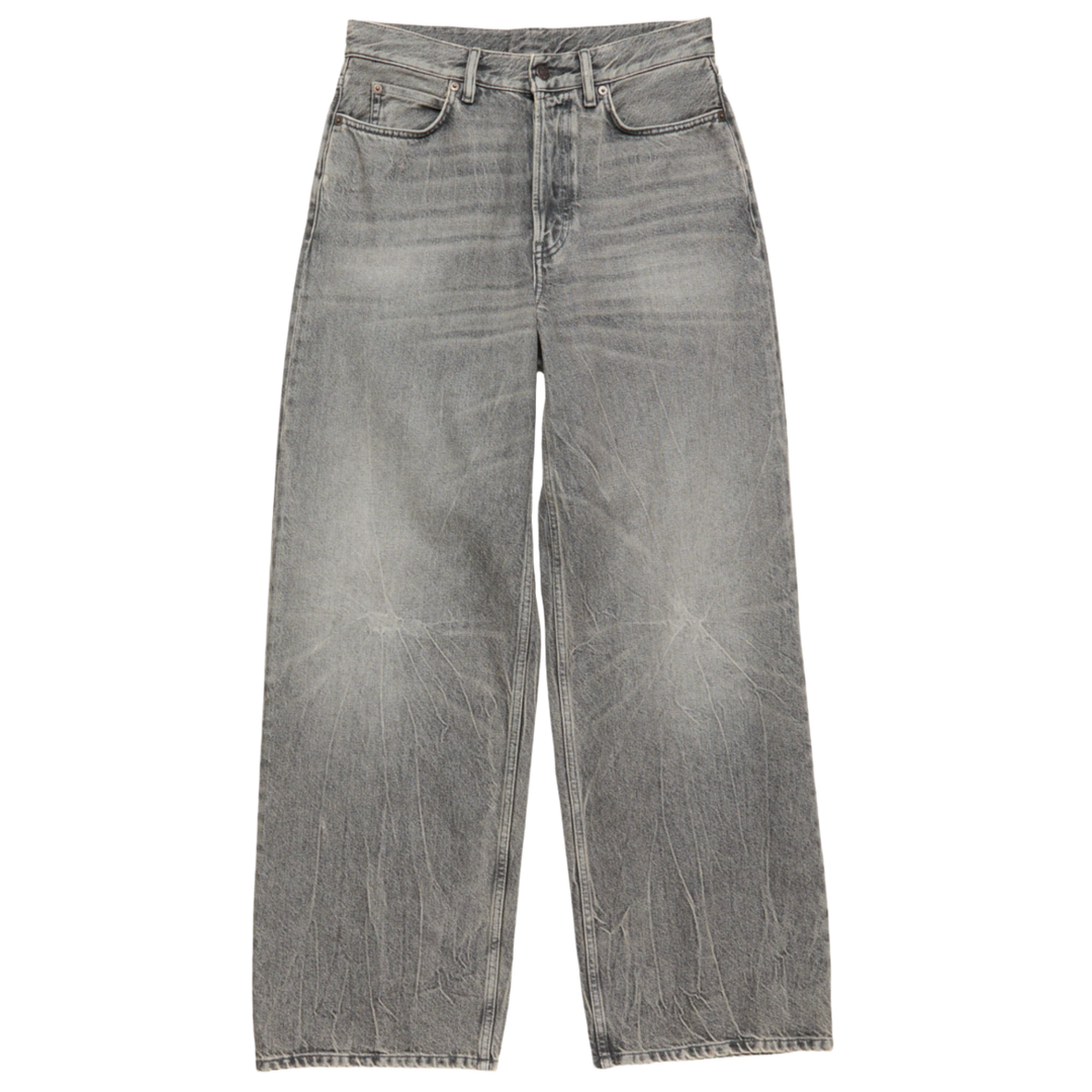 Acne Studios '1981' Washed Black Loose Fit Jeans