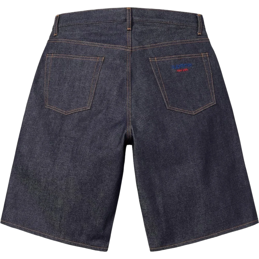 Supreme Baggy Denim Short (SS26) Indigo Selvedge