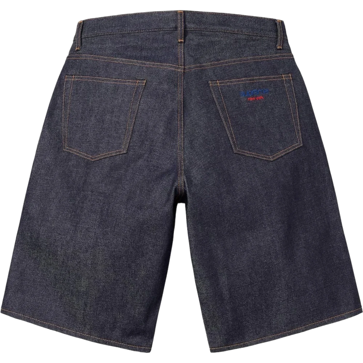 Supreme Baggy Denim Short (SS26) Indigo Selvedge