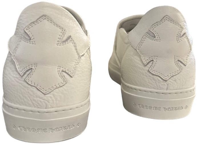 Chrome Hearts 'Dagger' Leather Slip-On Sneaker