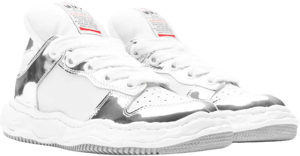 Maison Mihara Yasuhiro 'Wayne Canvas' White/Silver Low Top