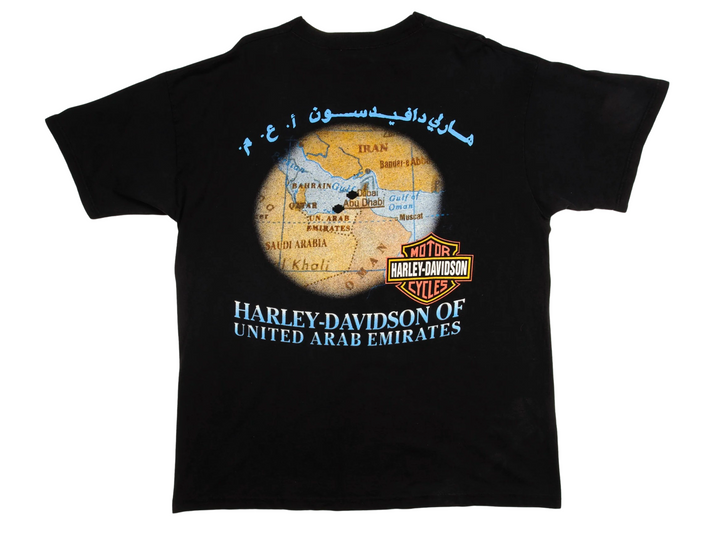 Harley Davidson 'United Arab Emirates' 1996 Vintage Tee