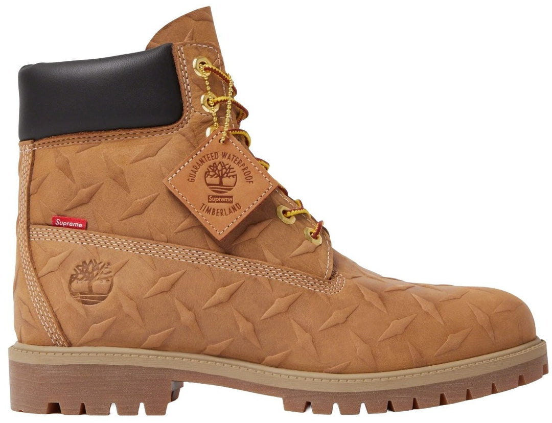 Supreme x Timberland 'Embossed' Wheat Boot