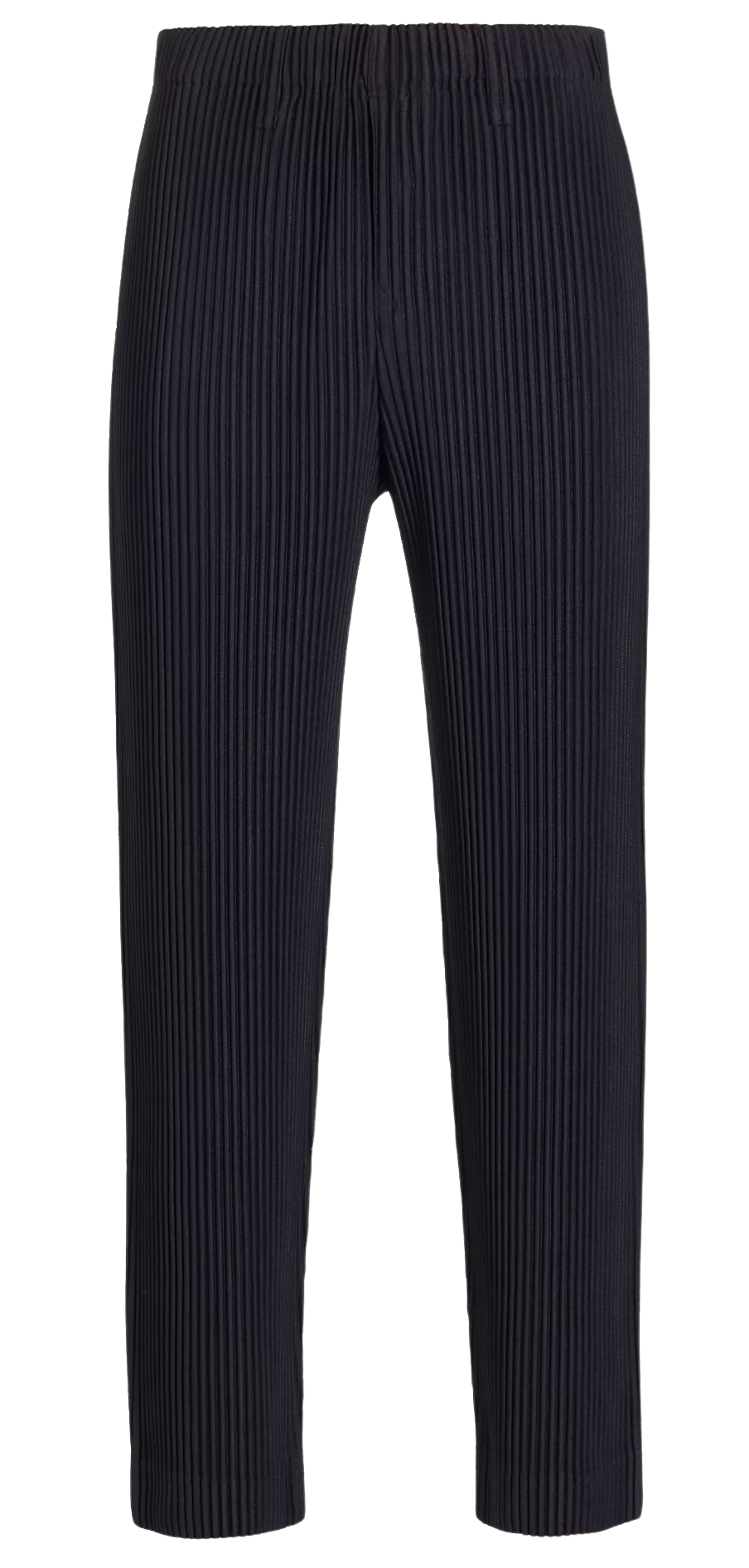 Homme Plissé Issey Miyake 'Navy' Pleated Straight Pants