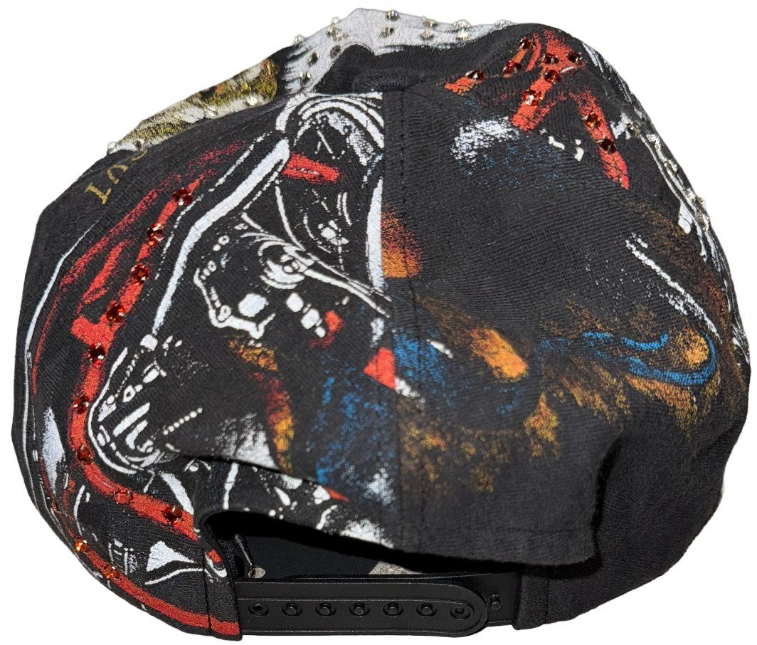Bossi 'Eagle Head' Rhinestone Snapback Hat