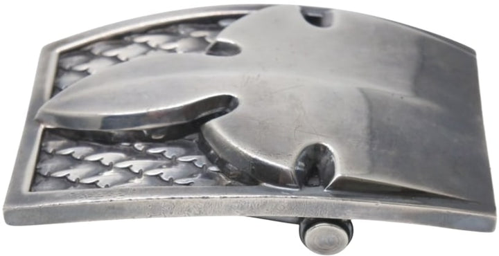 Chrome Hearts 'Fleur De Lis' Silver Buckle