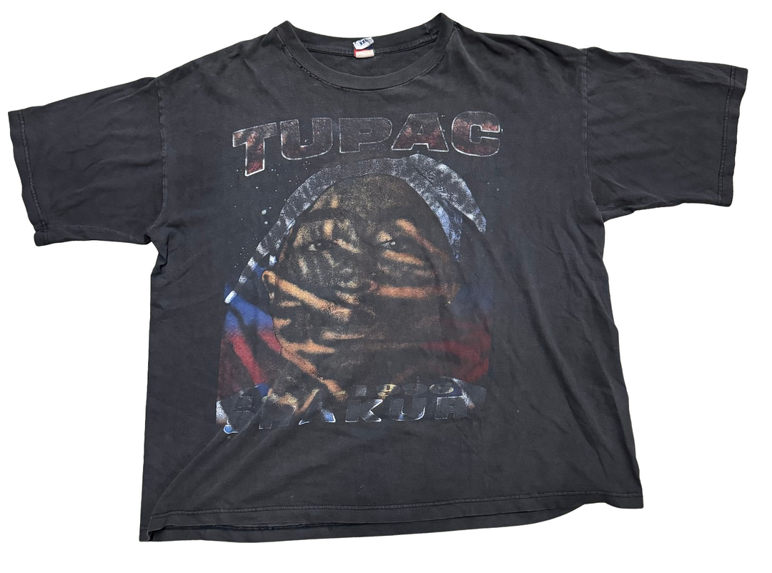 Tupac Shakur 'Makaveli' Vintage Black Tee