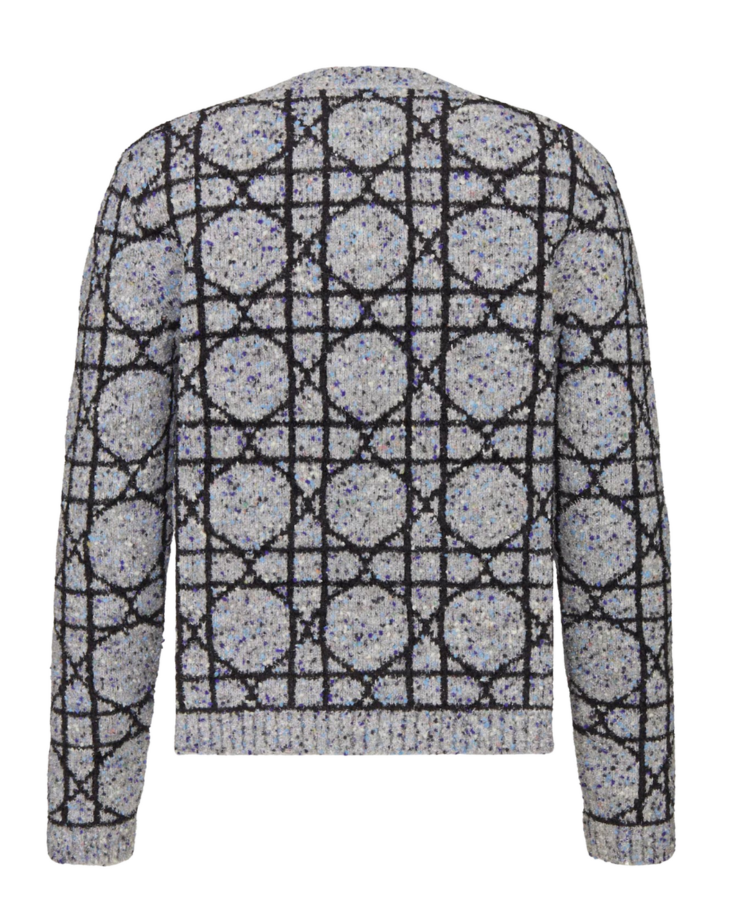 Dior 'Grey' Cashmere Cannage Sweater