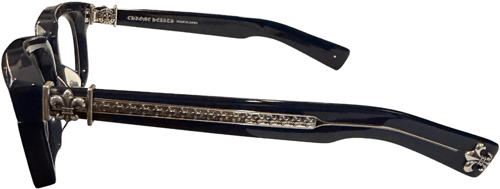 Chrome Hearts 'See You In Tea' Navy Glasses