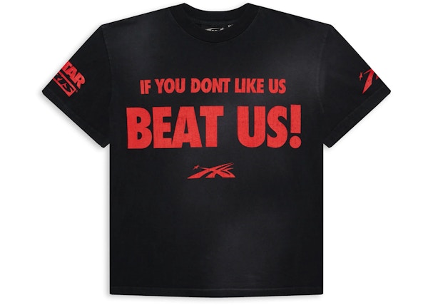 Hellstar 'Beat Us!' Red/Black Tee