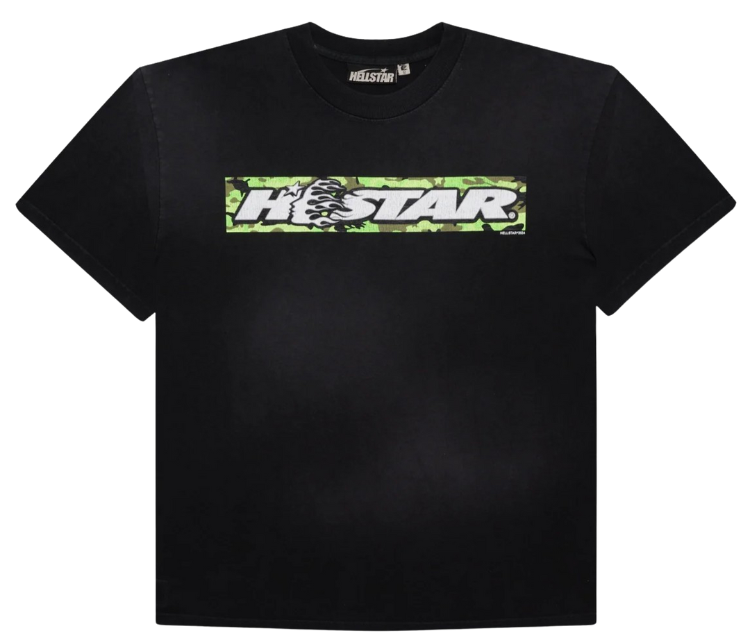 Hellstar 'Box Logo' Black/Green Tee