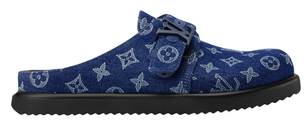 Louis Vuitton 'Denim Blue' Easy Mule