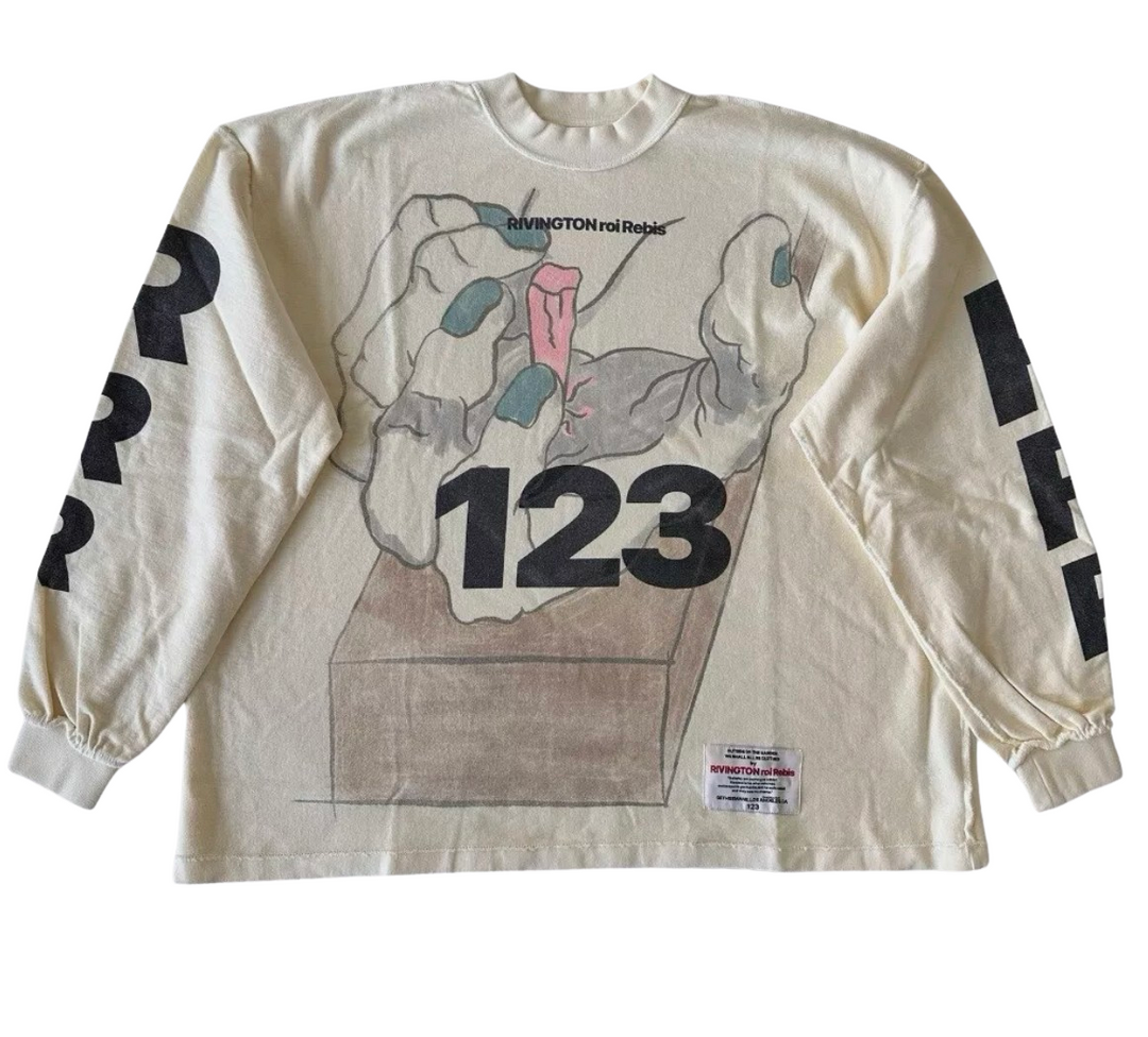 Rivington roi Rebis 'Blood of Lamb' Cream Longsleeve