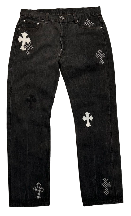 Chrome Hearts '1 of 1' 20 Patch Jeans