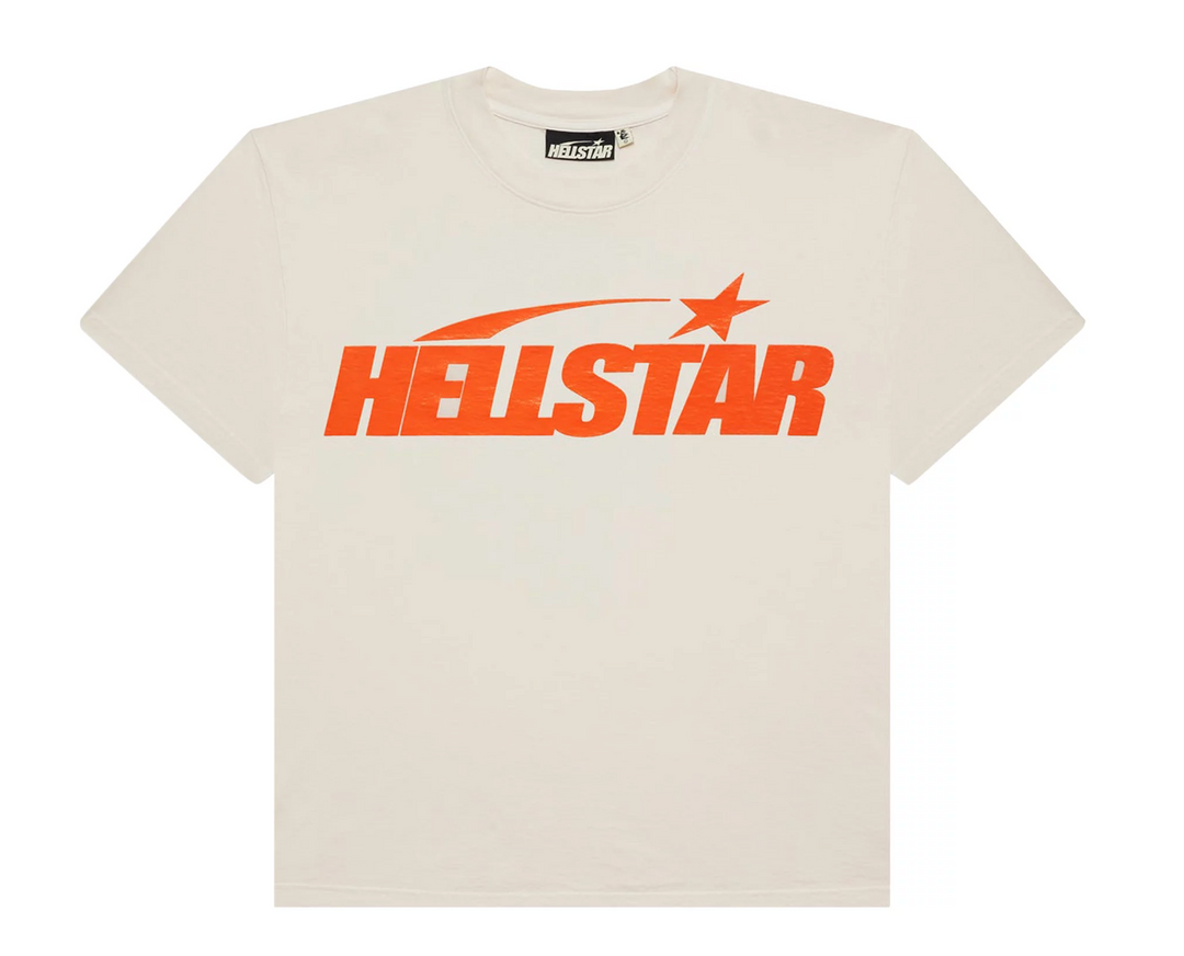 Hellstar 'Orange Gel' Classic Logo Tee