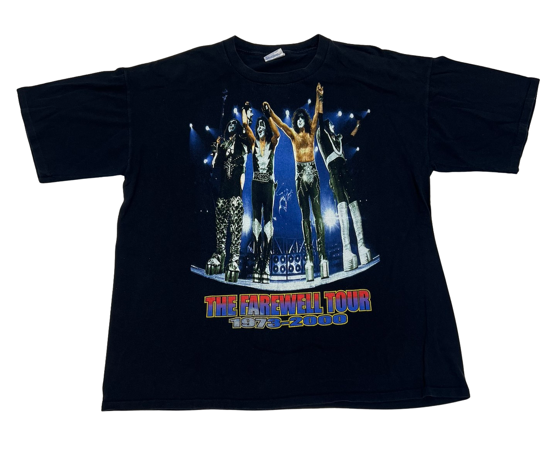 Kiss 'Mountain View' Vintage Tee