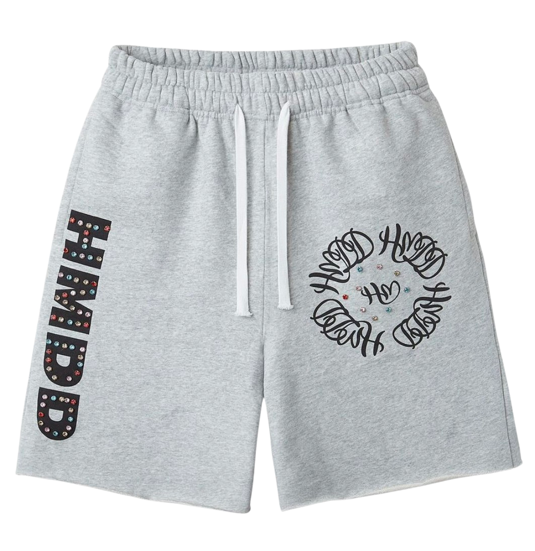 Happy Memories Don't Die HMDD 'Chimstone' Grey Sweat Shorts