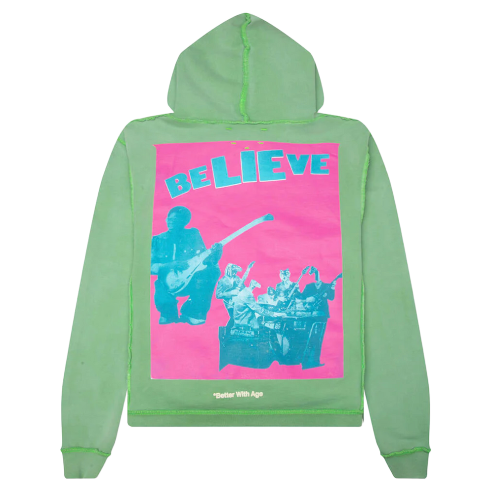 *Better With Age 'Sage' Magic Zip Up Hoodie