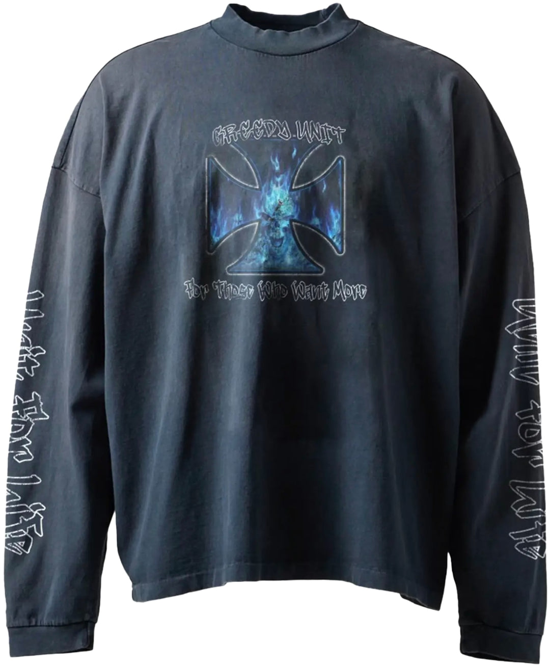 Greedy Unit 'Chopper' Faded Longsleeve Tee