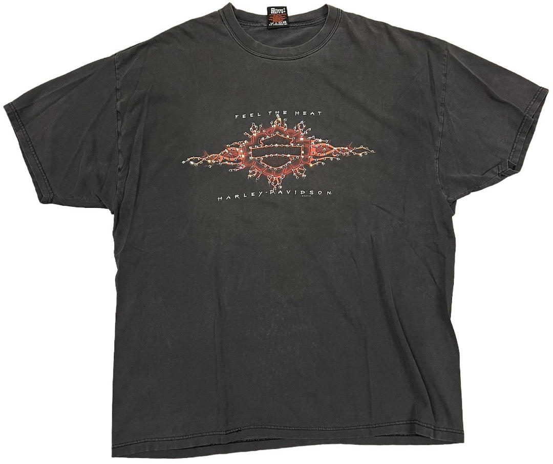 Harley Davidson 'Alamo City' Rhinestone Vintage Tee