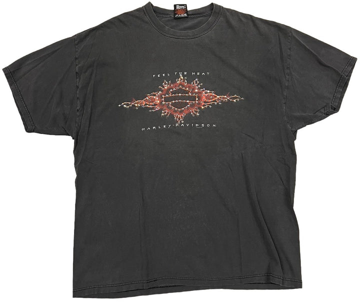 Harley Davidson 'Alamo City' Rhinestone Vintage Tee
