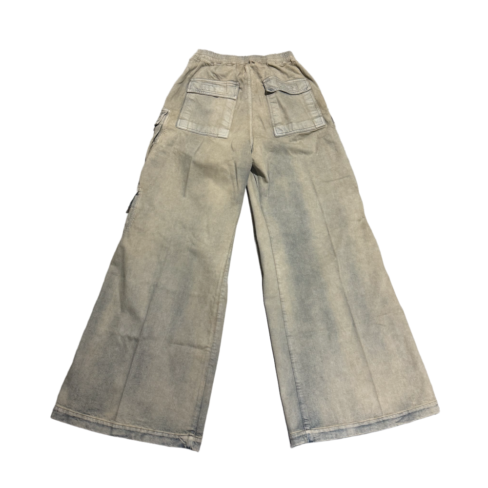 Rick Owens DRKSHDW 'Mineral Pearl' Double Cargo Jumbo Belas