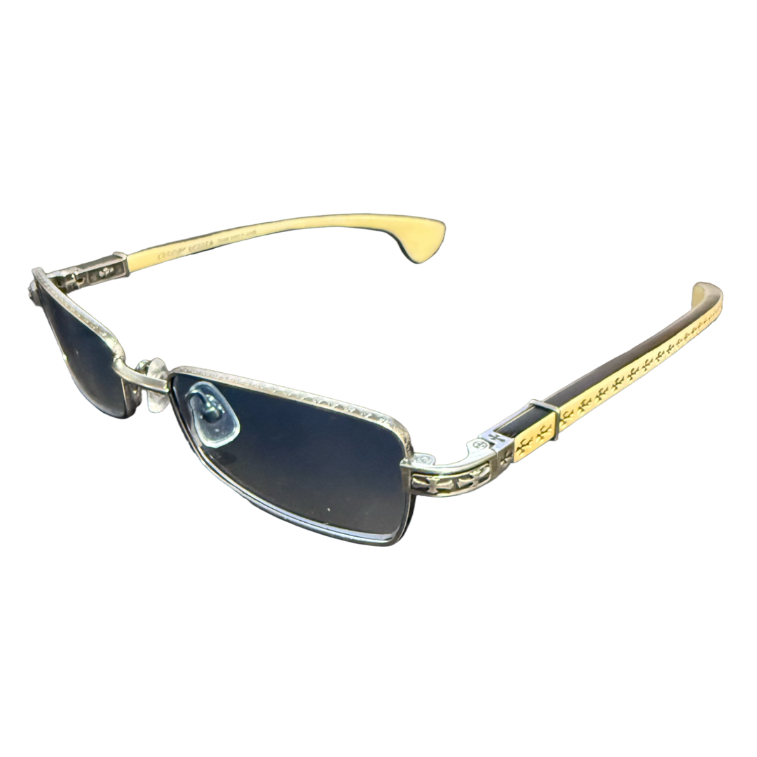 Chrome Hearts 'TE-W.A.-TEV' Wood Glasses