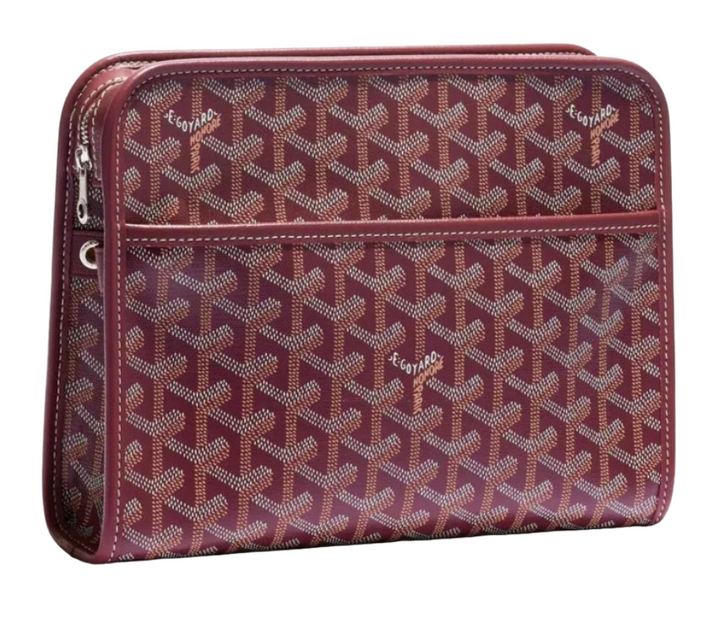 Goyard 'Burgundy' Jouvence MM Toiletry Bag