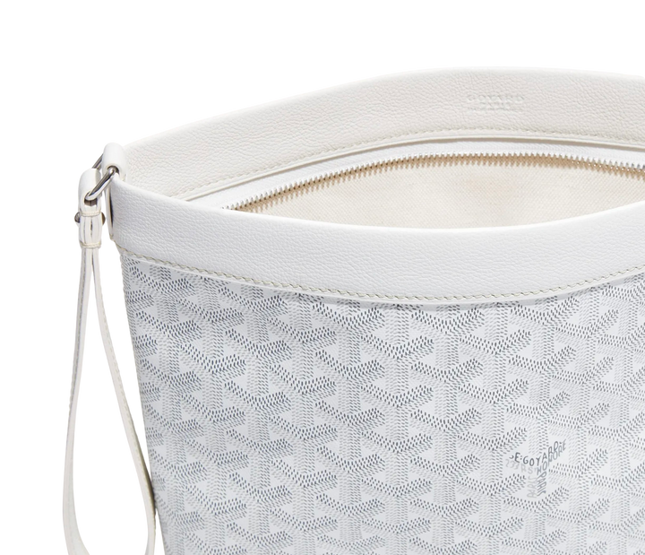 Goyard Conti Pouch White