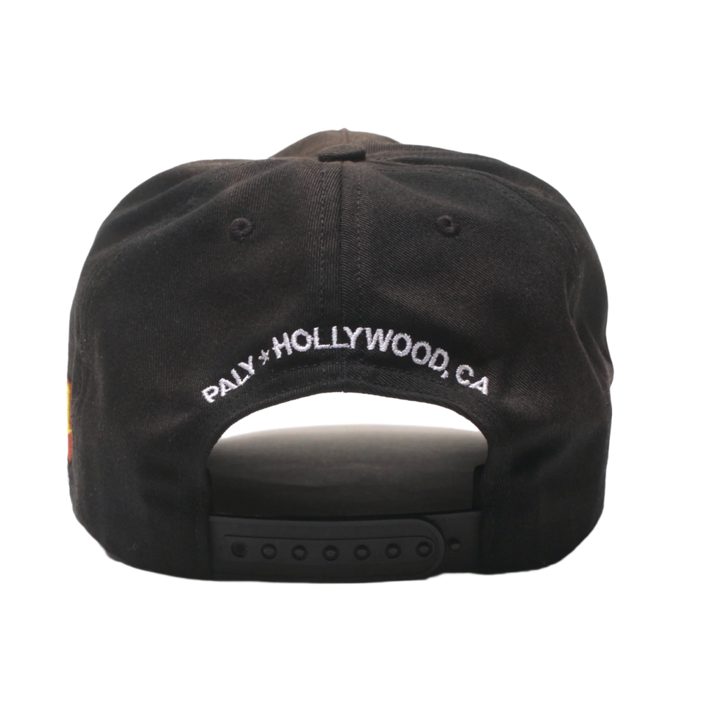 Paly Hollywood 'Rolling Stones' Black Logo Hat