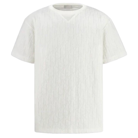 Dior Oblique White Tee