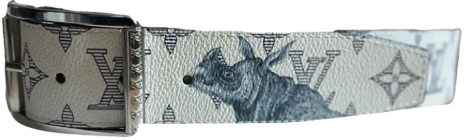Louis Vuitton Reverso Belt Savane &