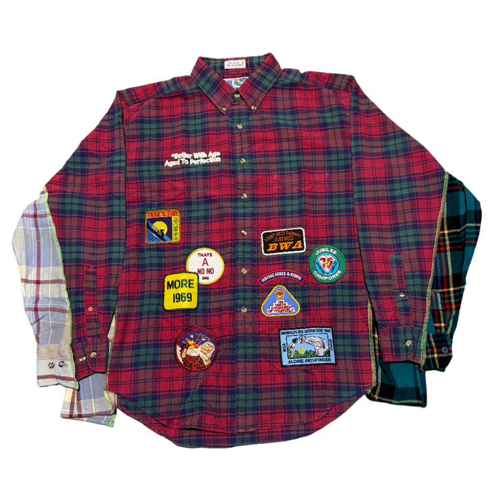 *Better Wiith Age Gentlemen's 3 Panel Flannel Shirt