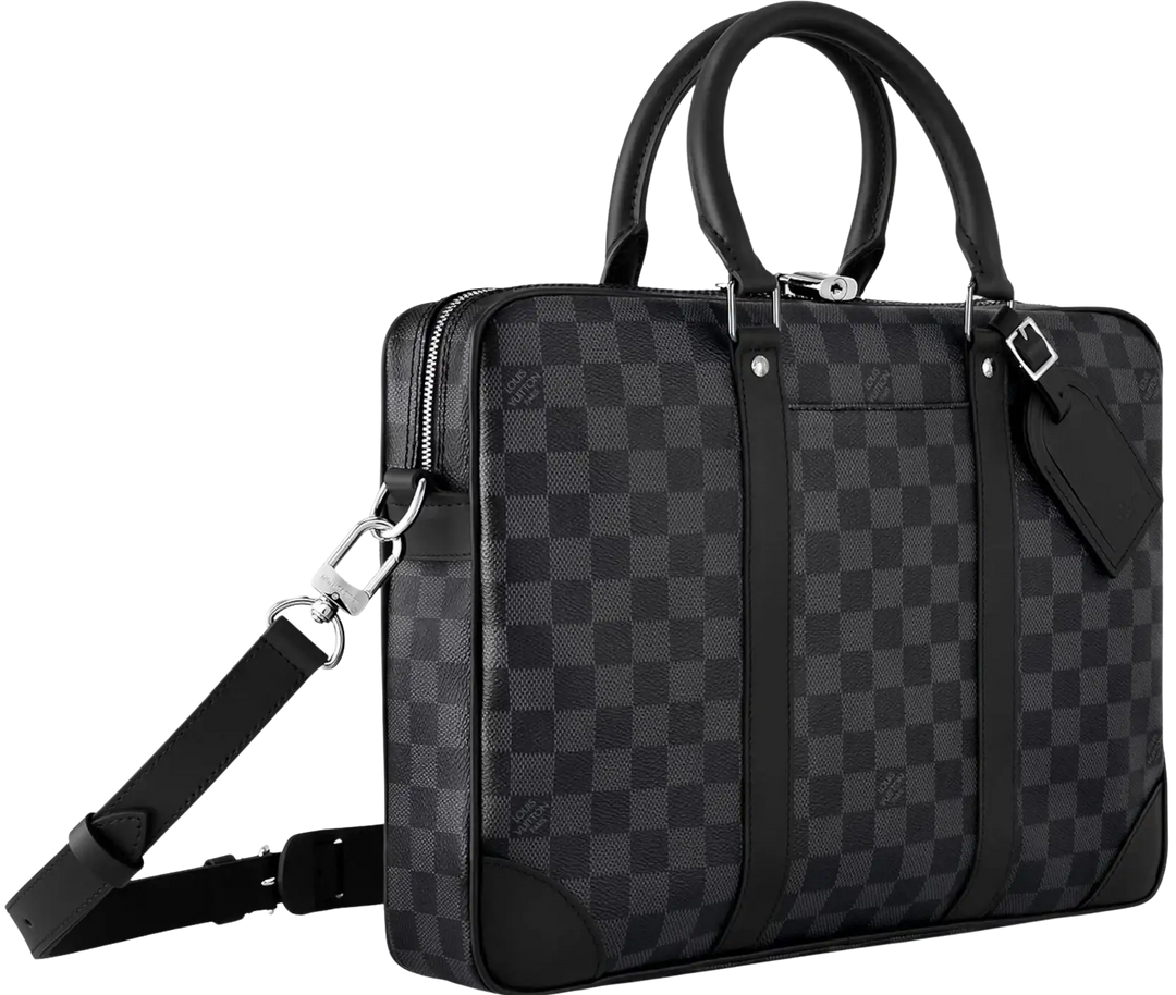 Louis Vuitton 'Damier Graphite' Voyage PM Briefcase