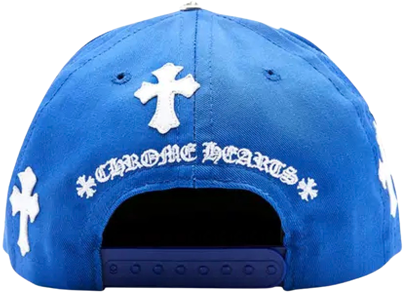 Chrome Hearts '9 Patch' Blue Cap