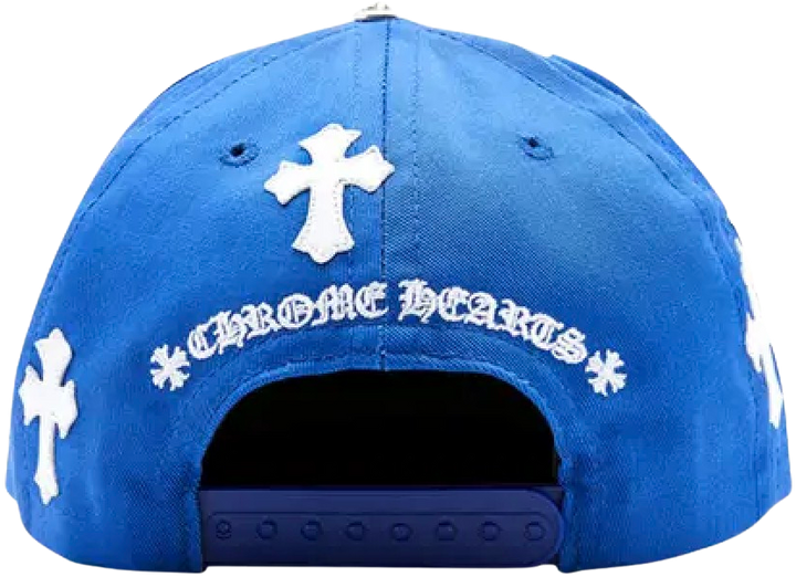 Chrome Hearts '9 Patch' Blue Cap