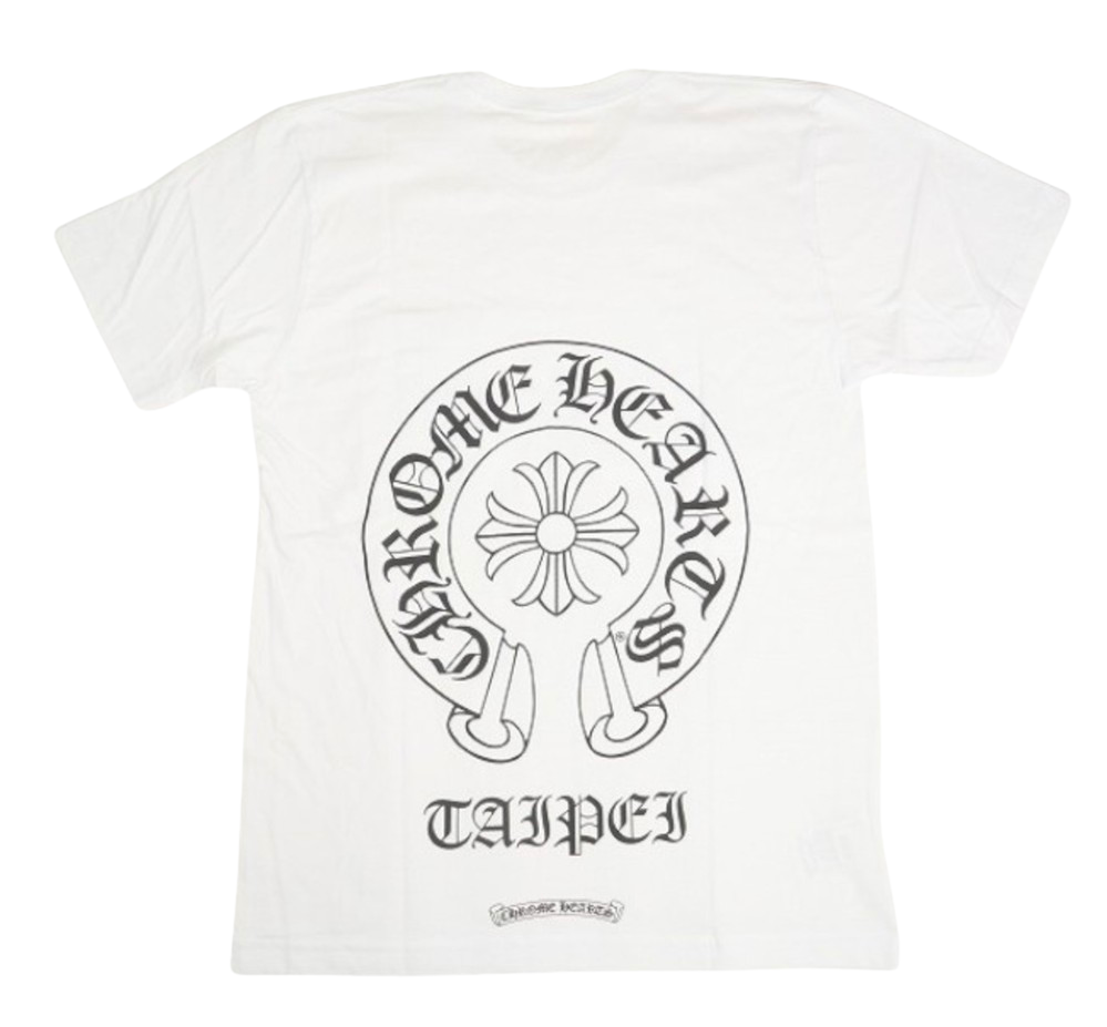 Chrome Hearts 'Taipei' White Pocket Tee