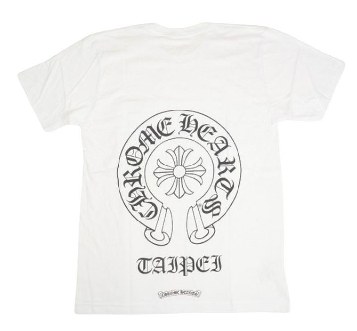 Chrome Hearts 'Taipei' White Pocket Tee